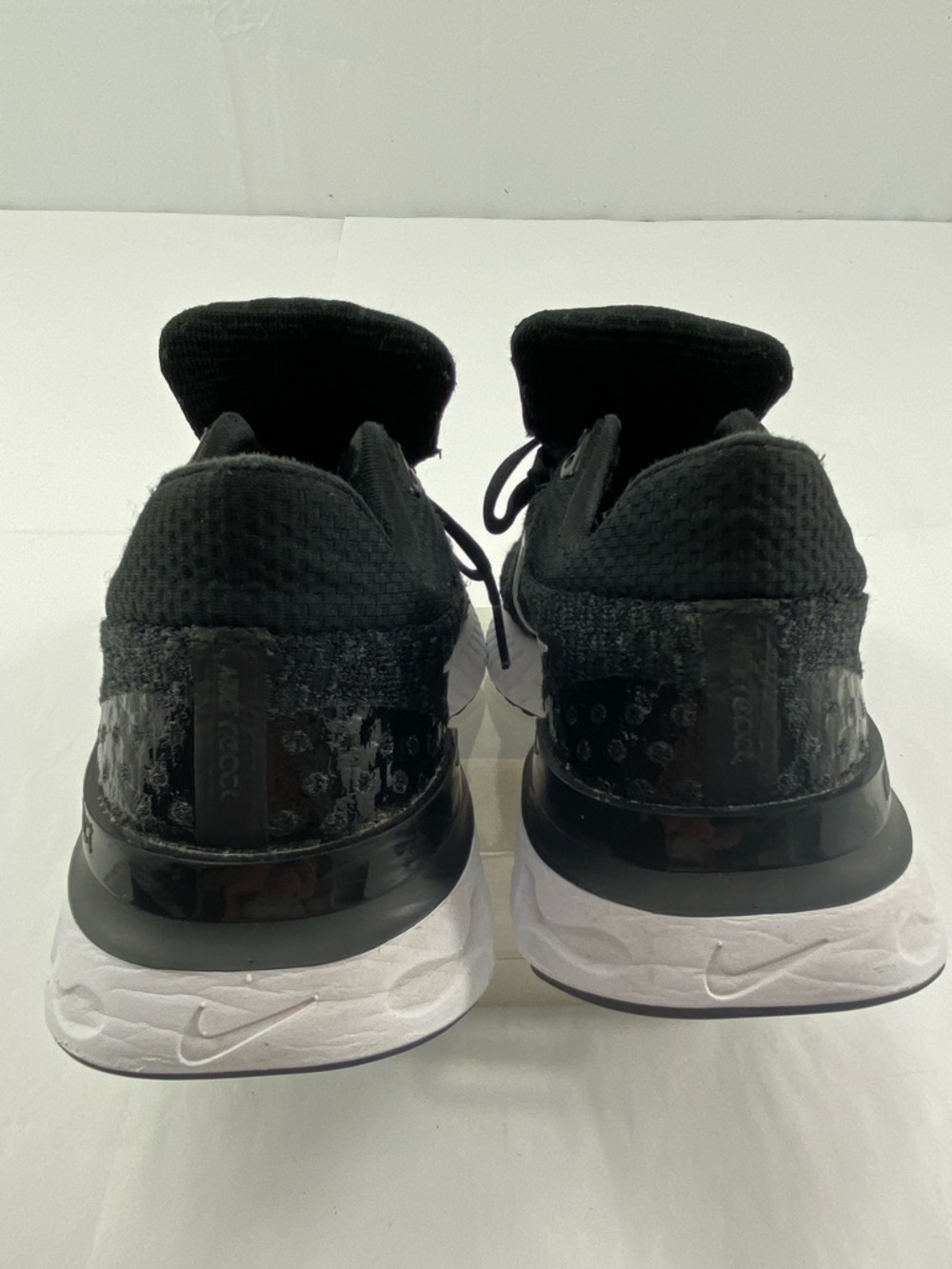 Nike React Infinity Run Flyknit 3 FK DD3024-001 Black Women’s 9 Running Shoes - Picture 4 of 16
